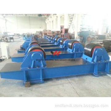 500T High Efficient Pipe Tank Welding Rotator Yellow / Oran